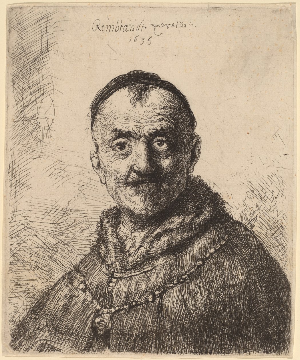 Der erste orientalische Kopf von Rembrandt van Rijn and Studio of Rembrandt