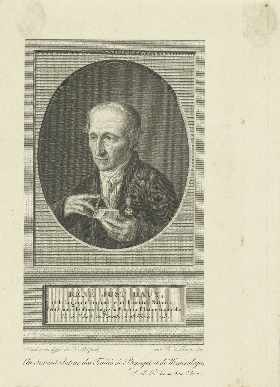 Porträt von René-Just Haüy 1743-1822, 1804 von Remi Henri Joseph Delvaux
