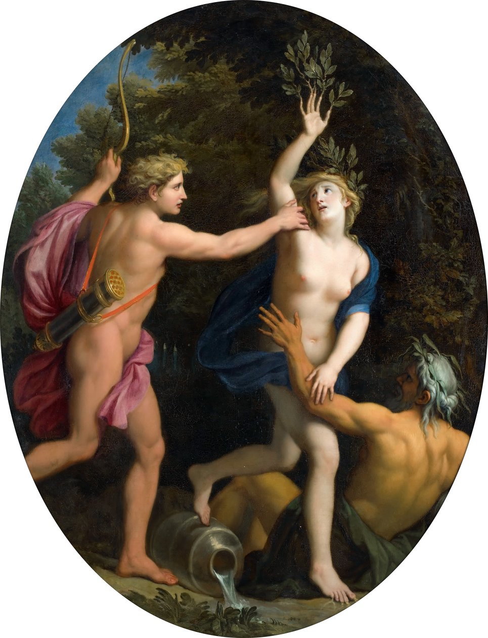 Apollo und Daphne von René Antoine Houasse