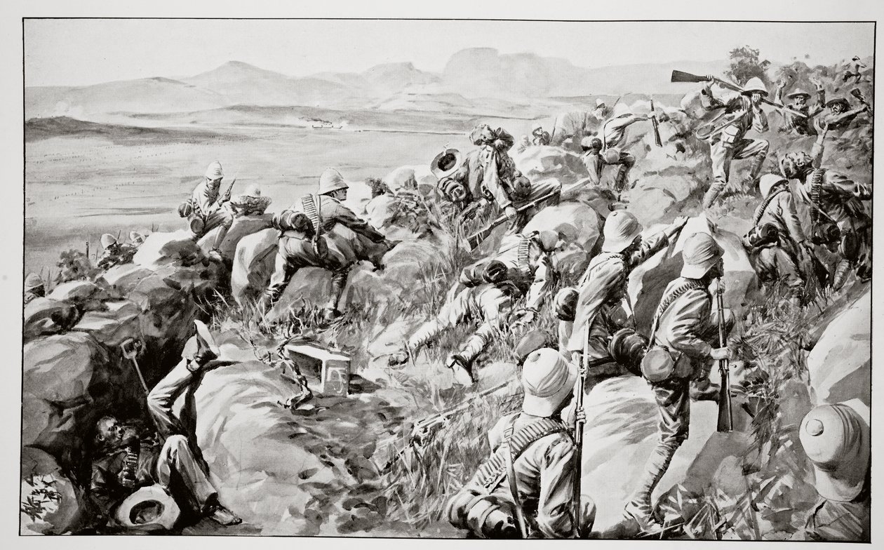 Die Entlastung von Ladysmith - Der letzte Ansturm am Hlangwane Hill von René Bull