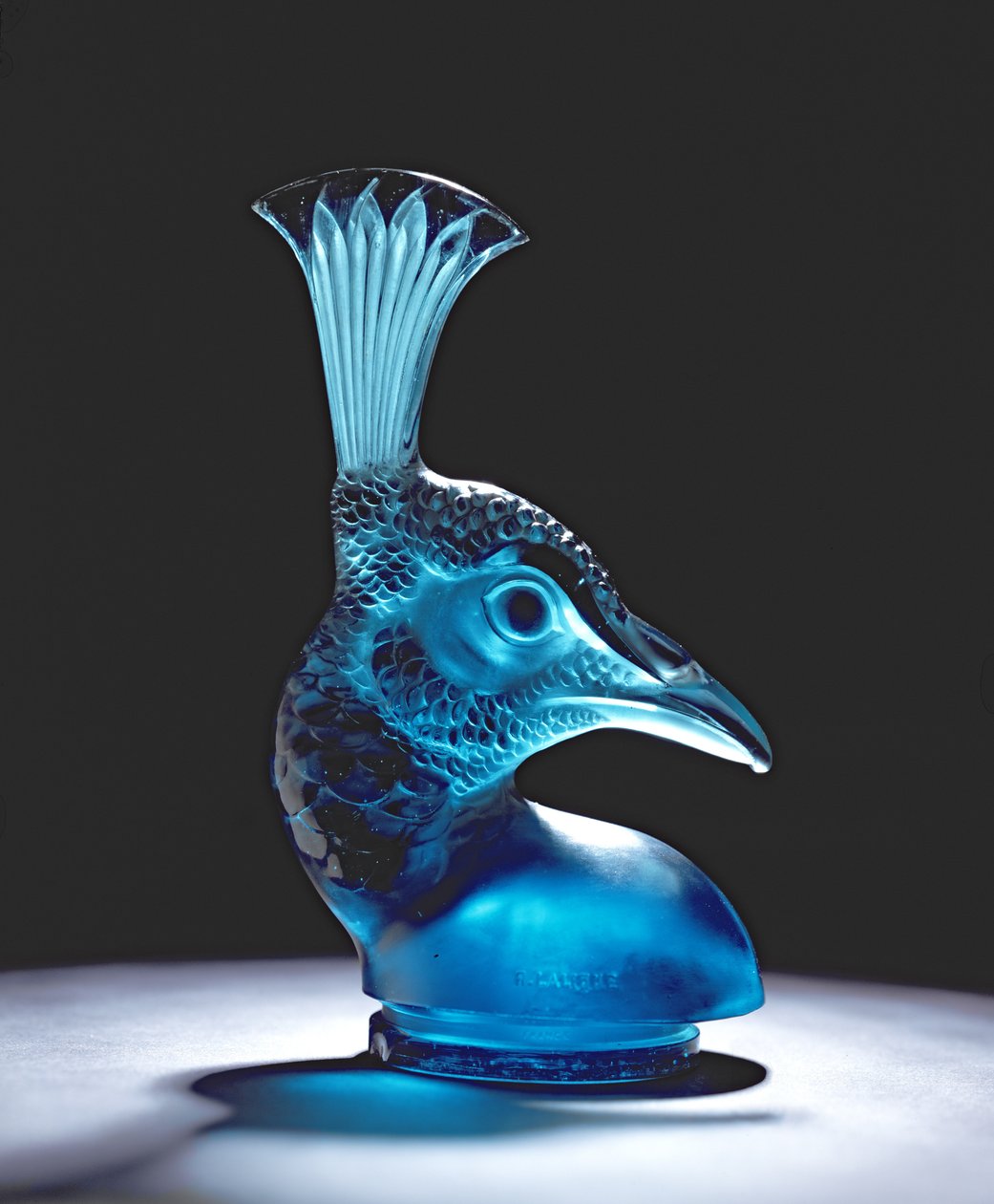 Tete de Paon Türkiser Stopfen von Rene Jules Lalique
