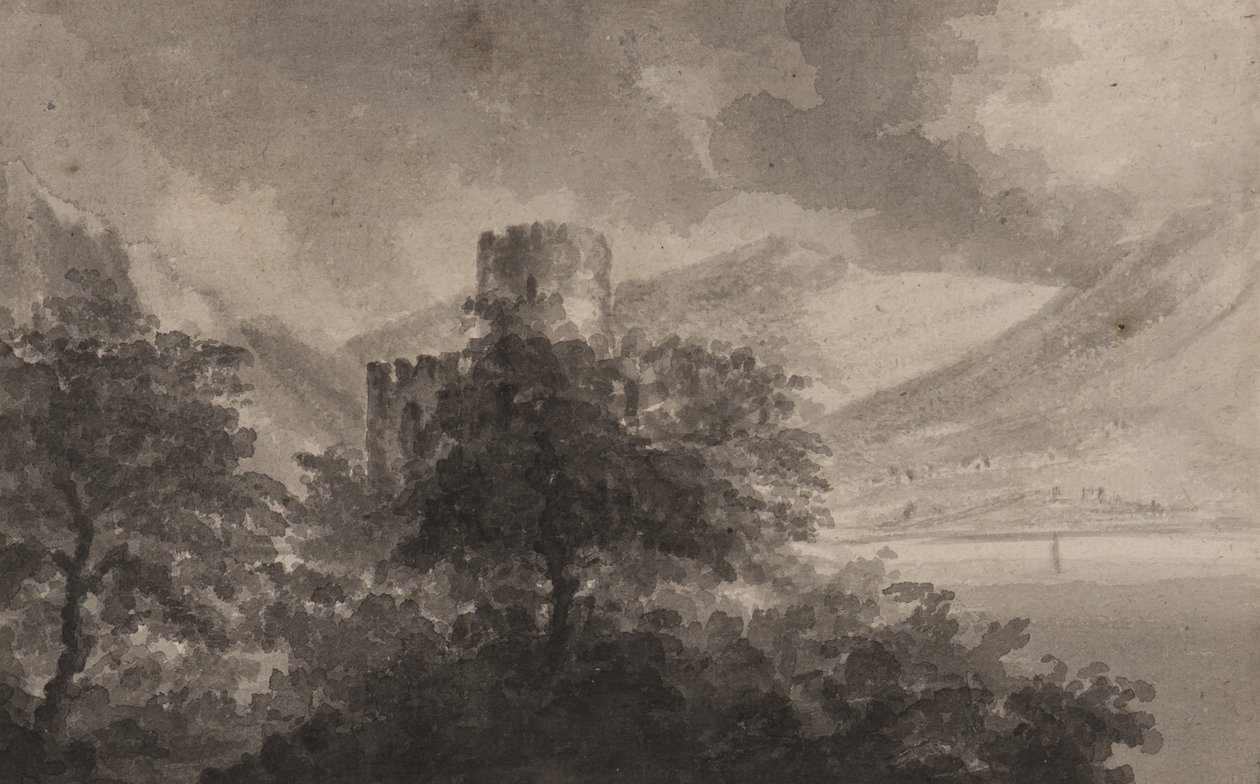 Waldsee-Schloss: Capriccio, 1804 von Rev. William Gilpin
