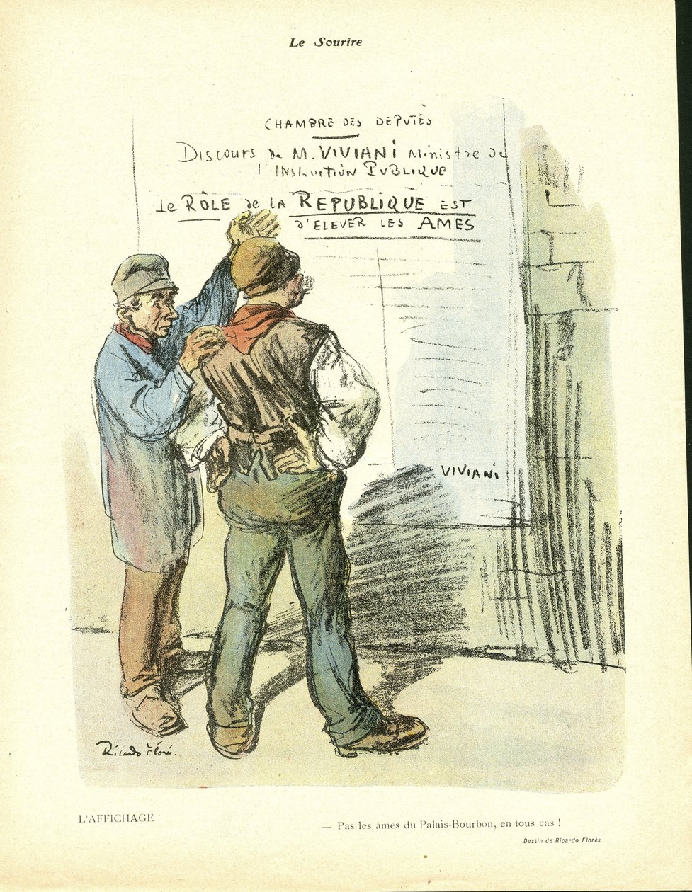 Illustration von Ricardo Flores (1878-1918) in Le Smile, Nr. 20 von Ricardo Flores