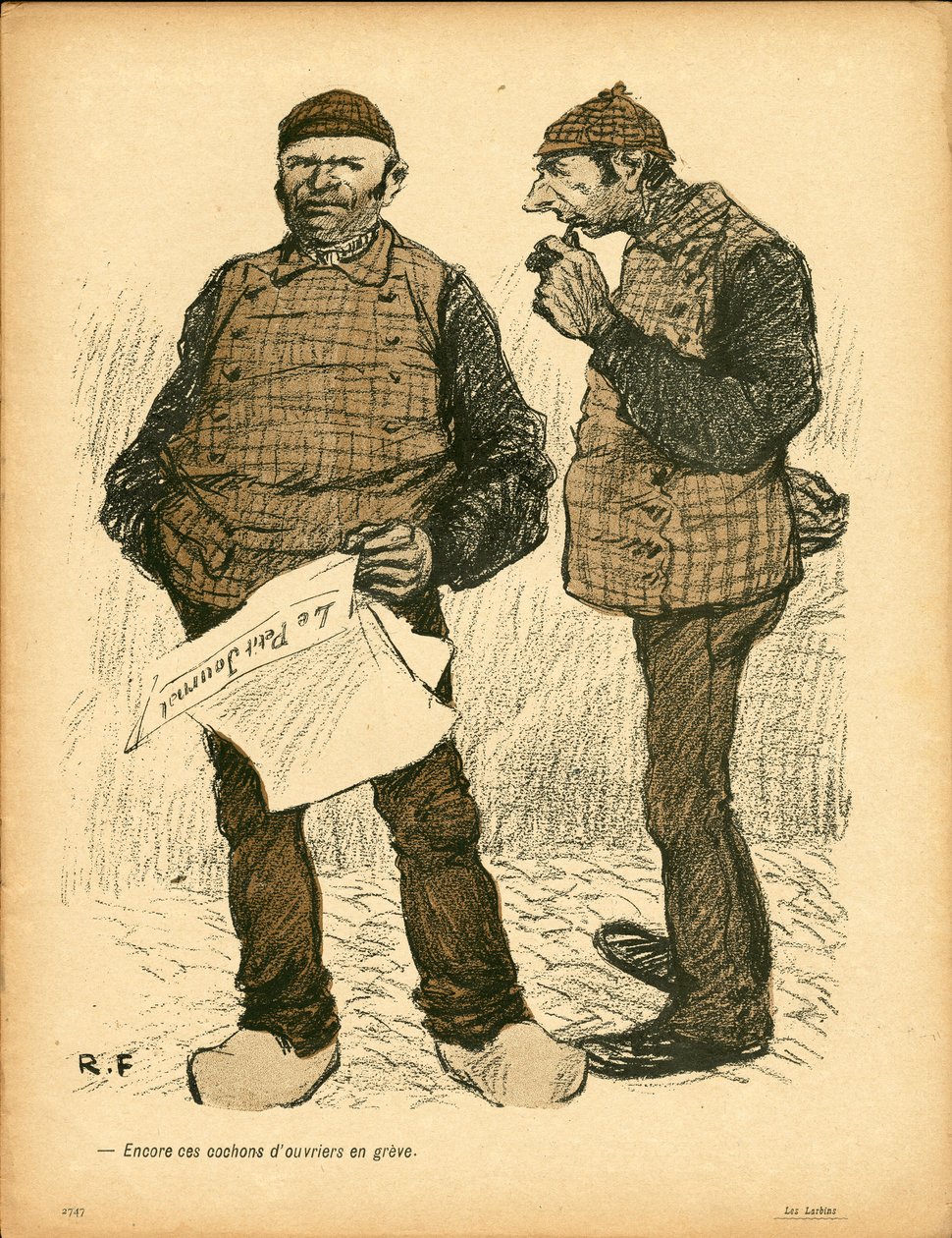 Die Butterplatte, Nummer 165, Satirisch in Farben von Ricardo Flores
