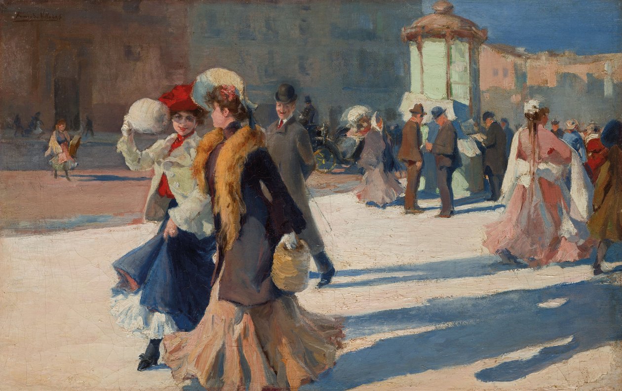 Durch die Straßen von Paris spazieren von Ricardo Villodas y de la Torre