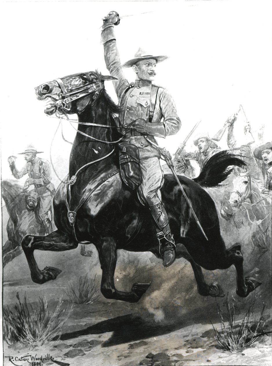 Der Verteidiger von Mafeking, Oberst Baden-Powell (1857-1941) in der Uniform des von ihm aufgestellten Sonderkorps in Britisch-Betschuanaland, 1899, graviert von Thomas Lascelles von Richard Caton Woodville junior