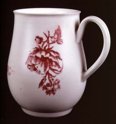 Derby-Tasse mit Blumenspray von Richard Holdship