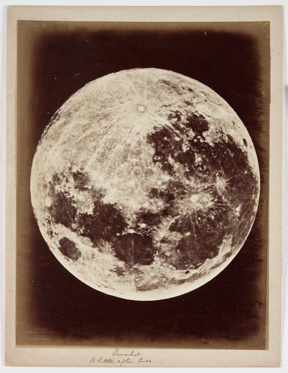 Umgekehrt - Ein wenig nach Vollmond, ca. 1858 von John Pardon