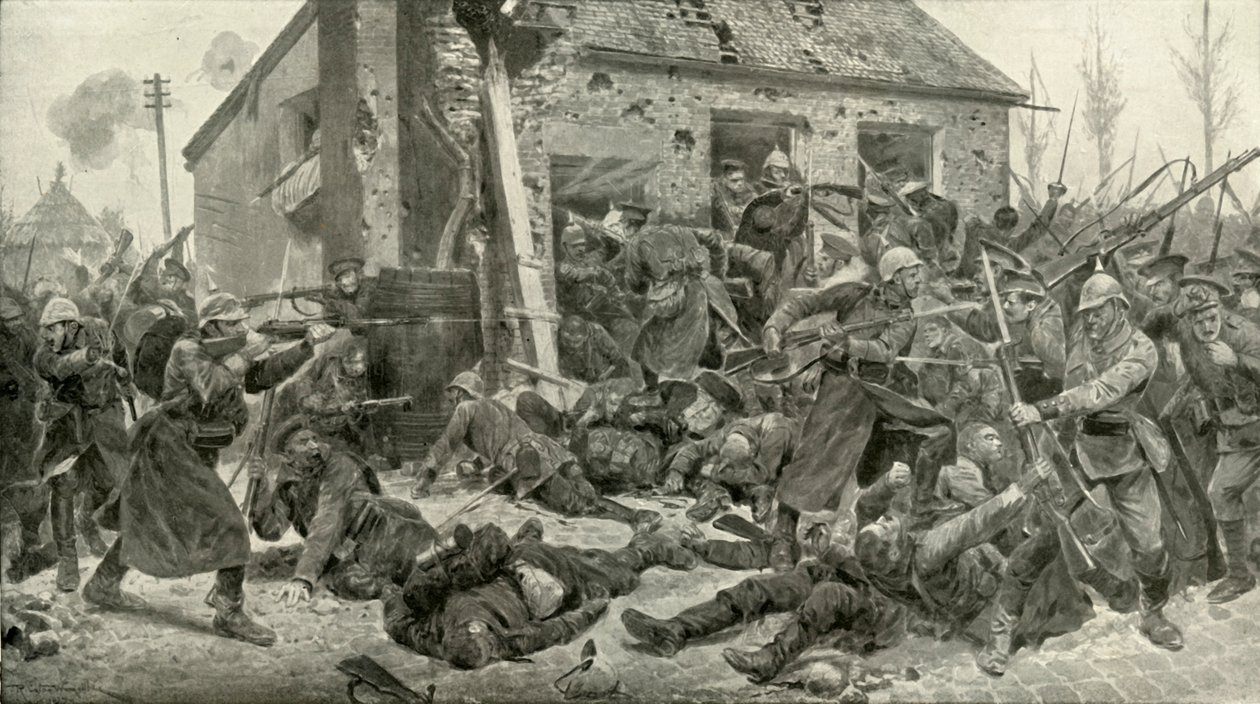 Die Einnahme von Landrecies, 1919 von Richard Caton II Woodville