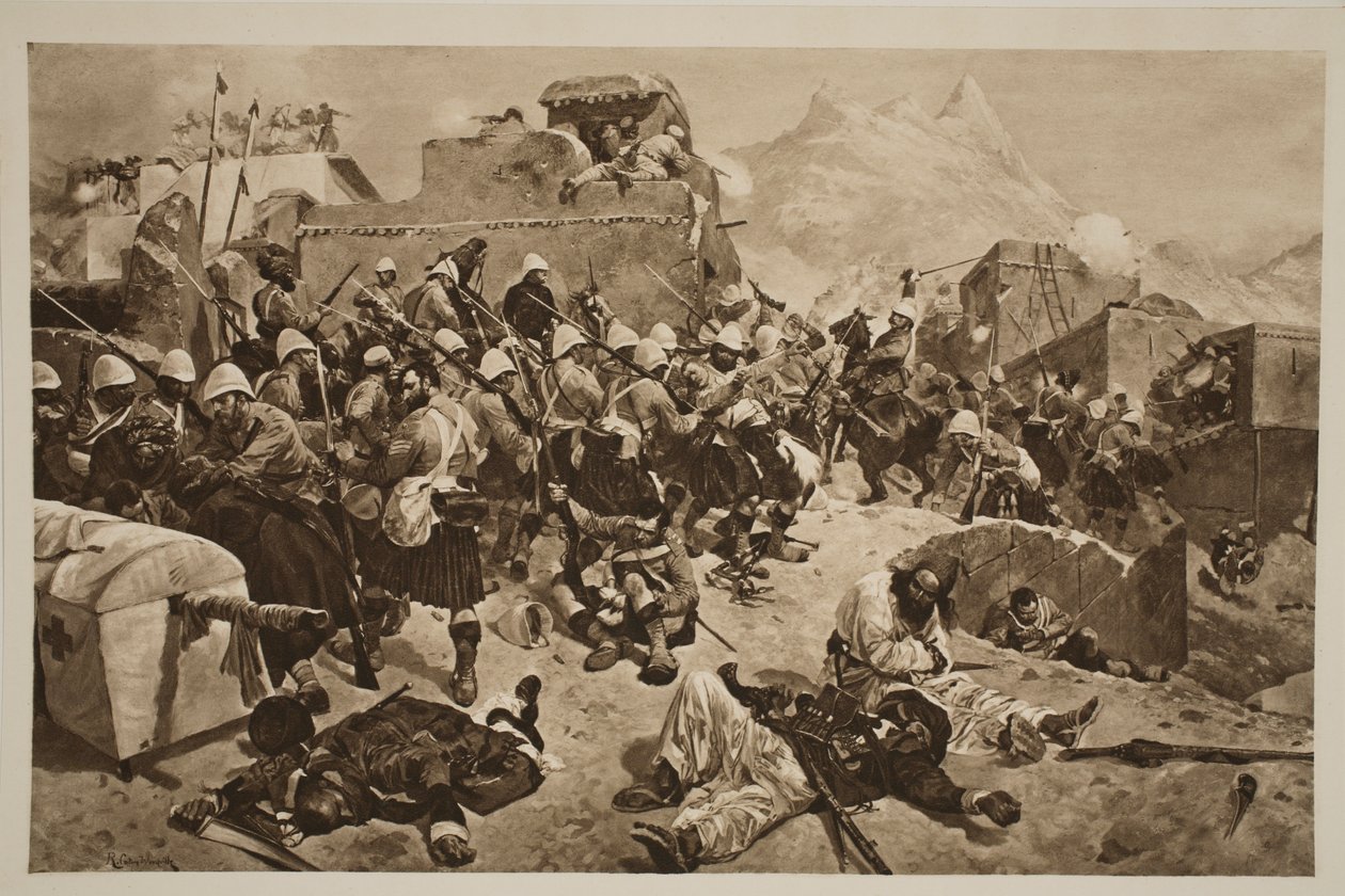 Candahar: Die 92. Highlander und die 2. Gurkhas stürmen Gaudi Mullah Sahibdad, aus 
