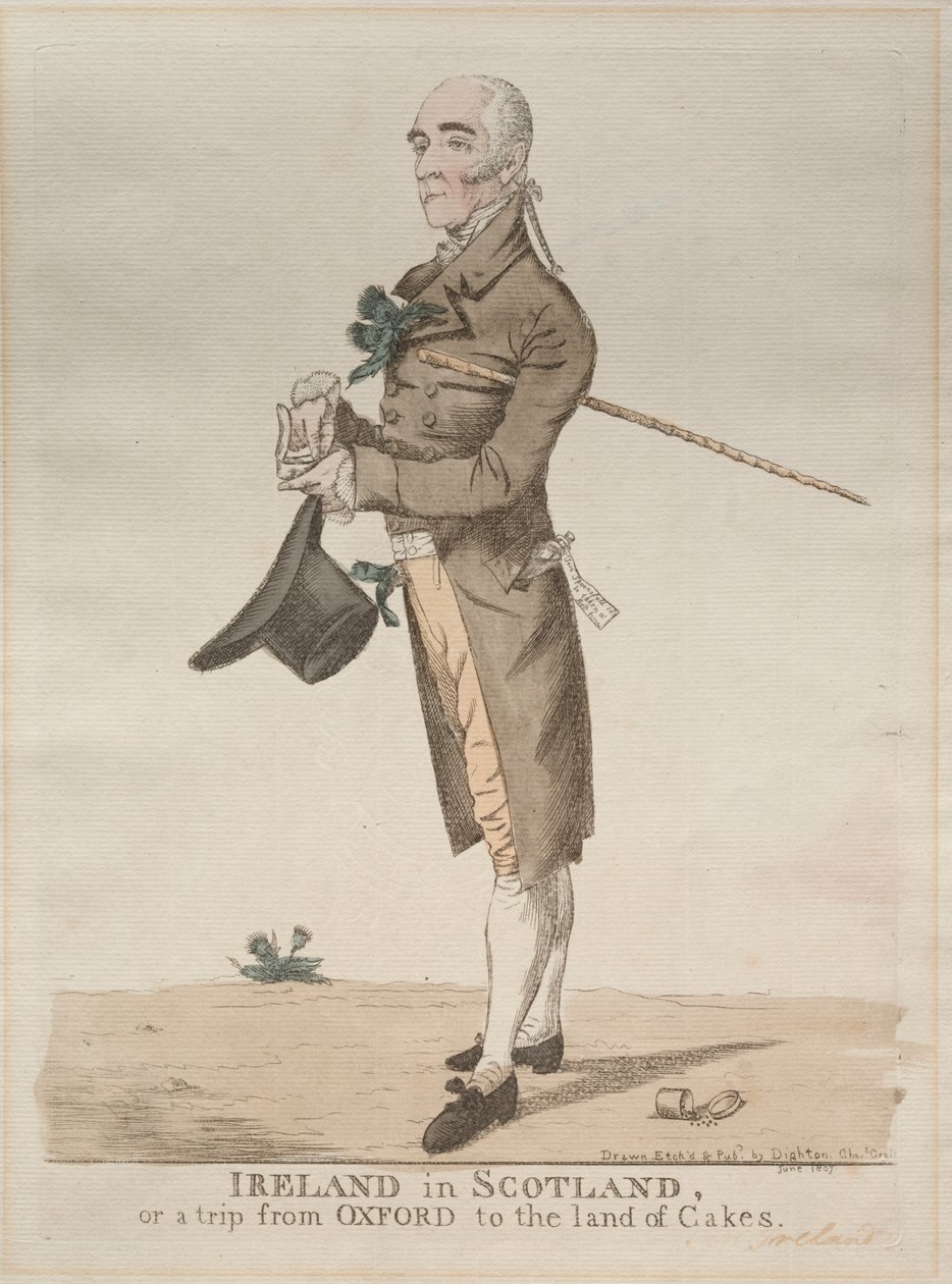 Irland in Schottland, oder eine Reise von Oxford ins Land der Kuchen von Richard Dighton