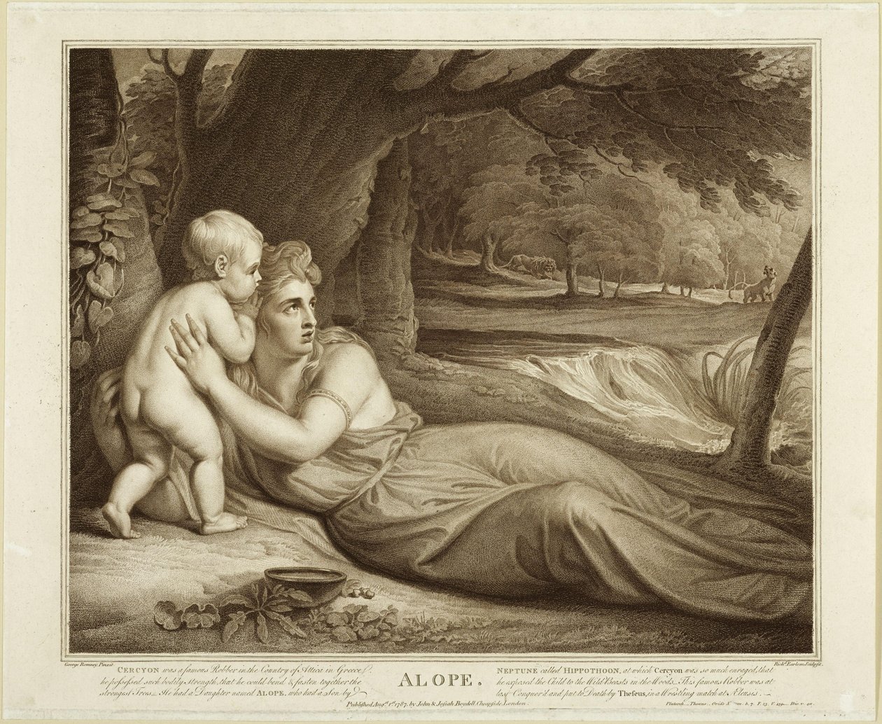 Alope von Richard Earlom