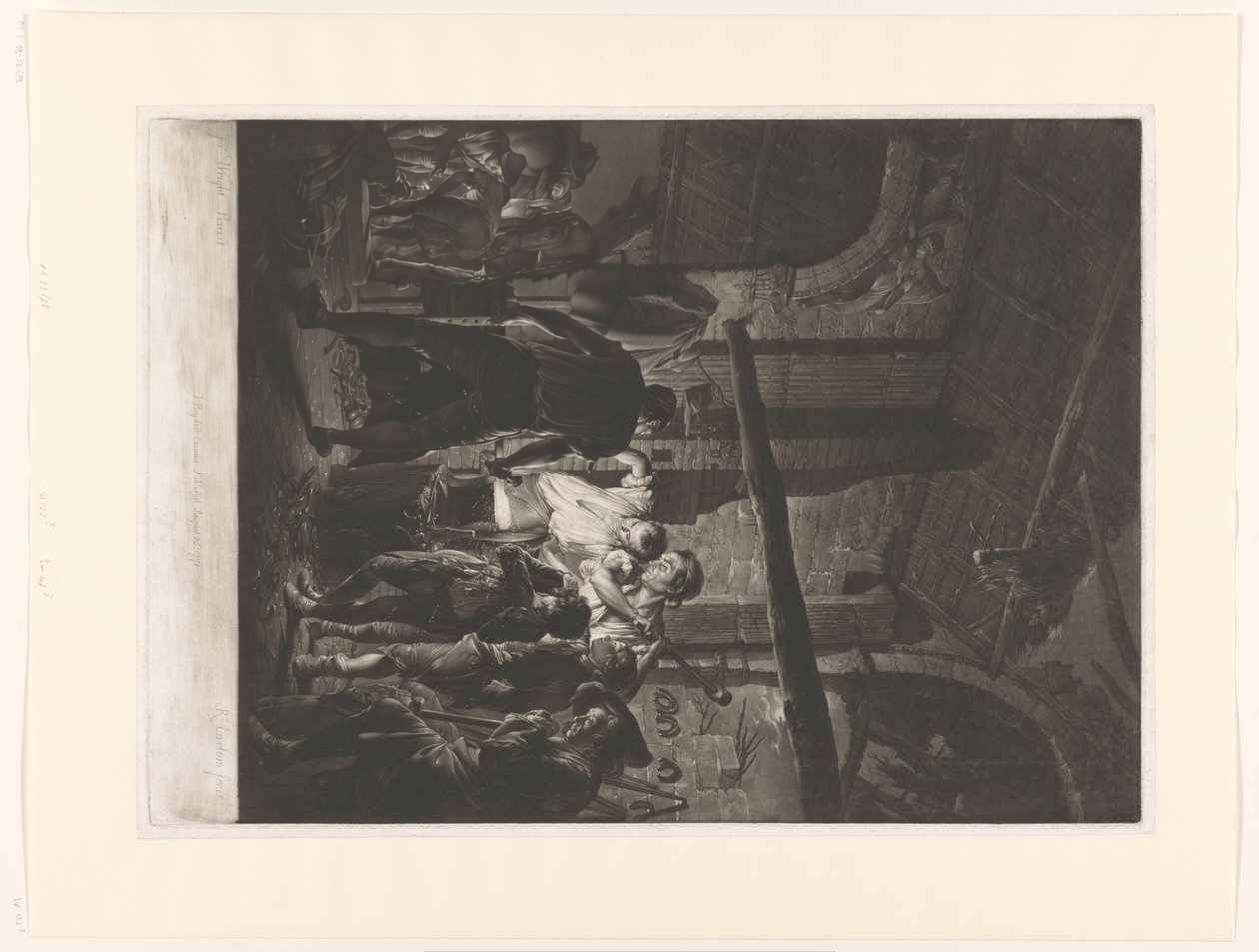 Arbeiter in der Schmiede von Richard Earlom