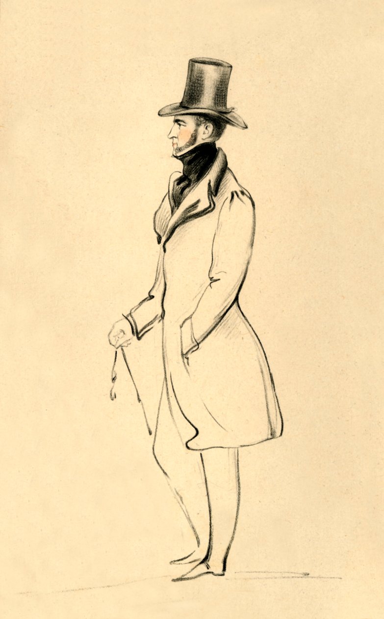 Ein Pembrokeshire-Mann - Der Earl of Pembroke, um 1841 von Richard James Lane