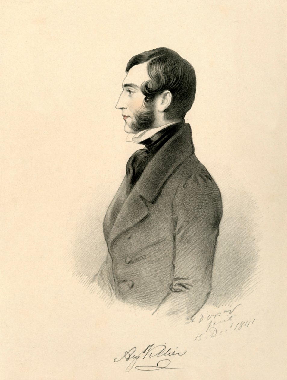 Augustus Villiers, 1841 von Richard James Lane