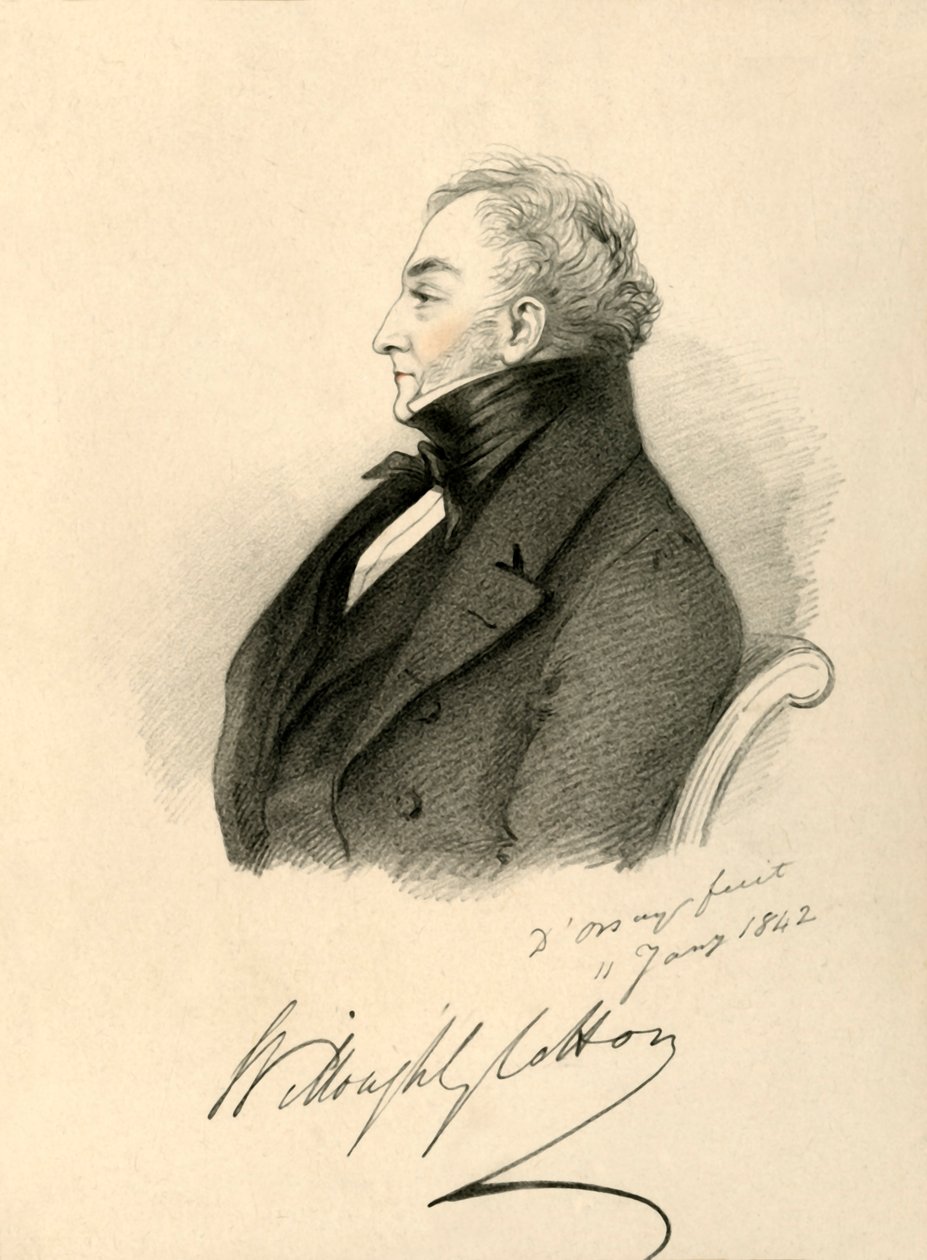 Sir Willoughby Cotton, 1842 von Richard James Lane