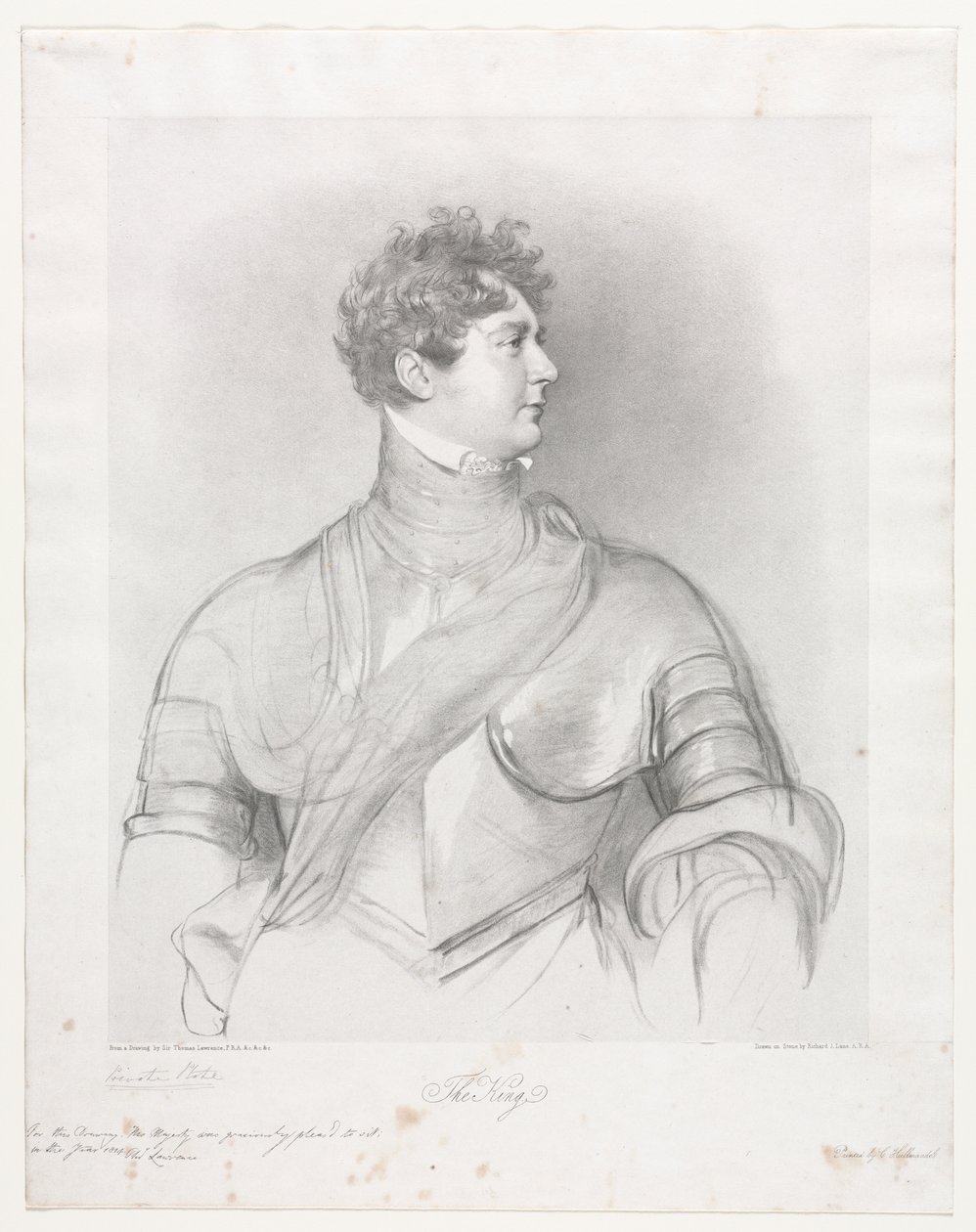 Der König, Georg IV. von Großbritannien von Richard James Lane