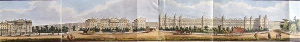 Clarence Terrace und Sussex Place, Detail aus 