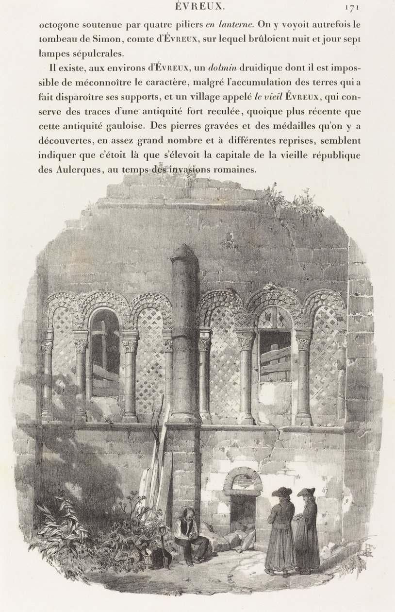 Kirche Saint-Taurin, Evreux von Richard Parkes Bonington
