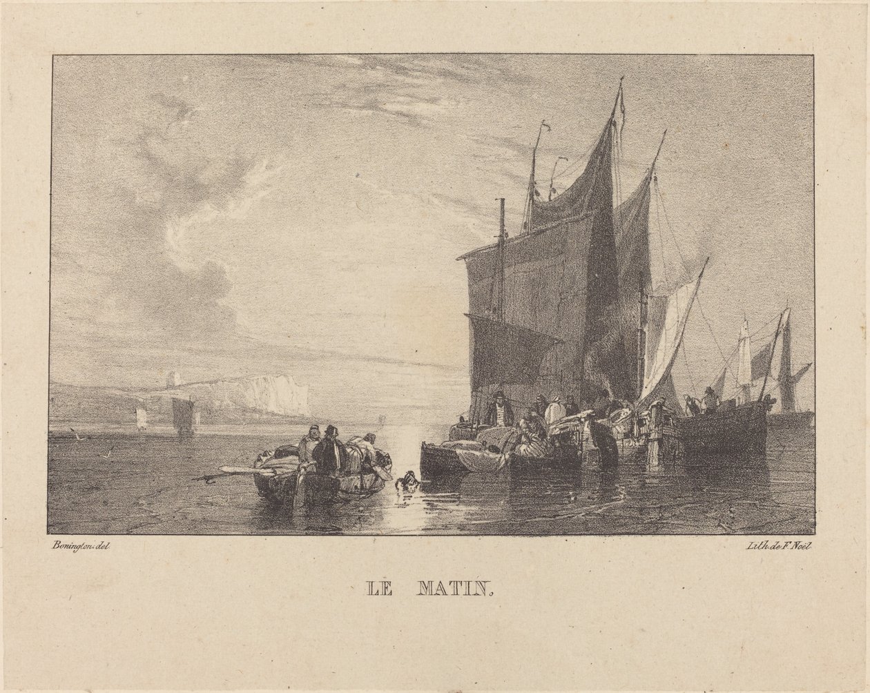 Der Morgen von Richard Parkes Bonington