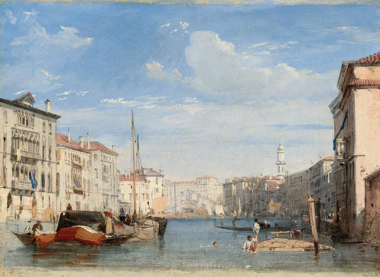 Der Canal Grande von Richard Parkes Bonington