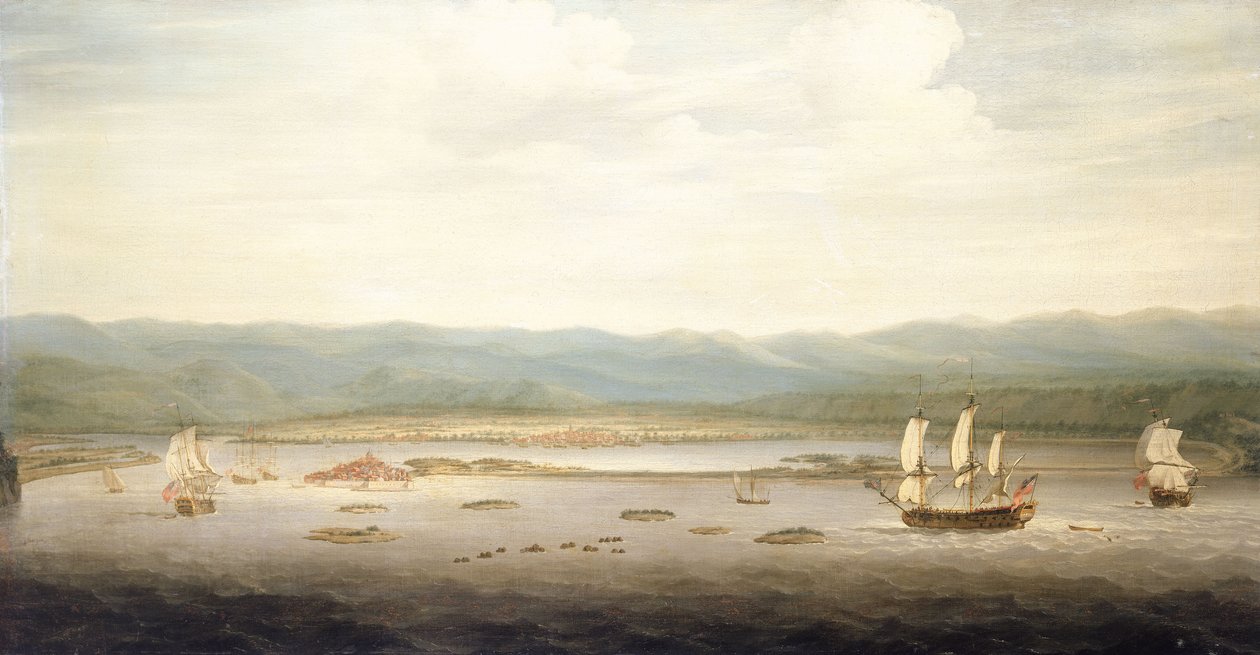 Ansicht von Port Royal, Jamaika, ca. 1758 von Richard Paton