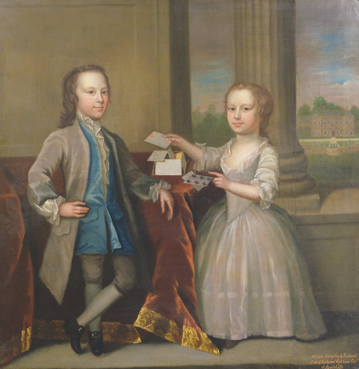 William Humphrey Wykeham (1734-83) und Richard Wykeham (1739-1805) von Richard Phelps