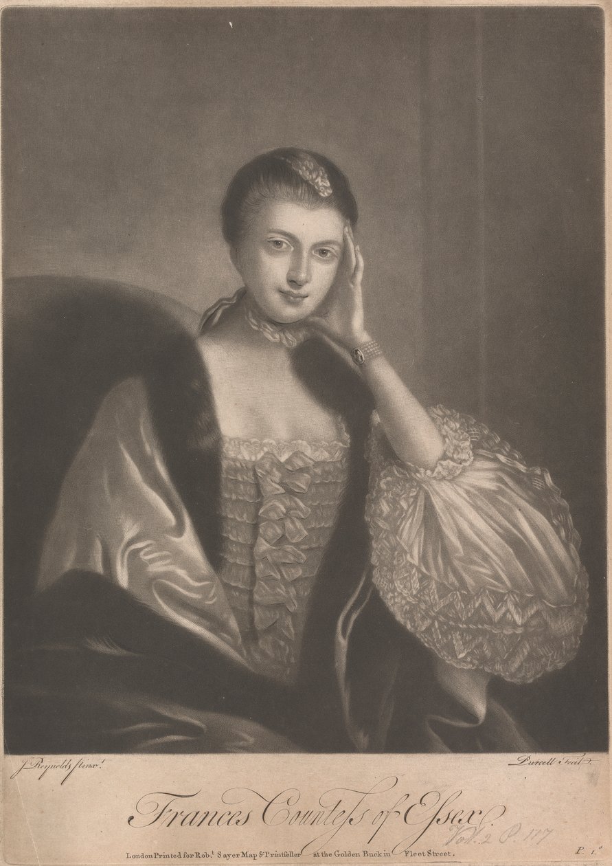 Frances Capell (geb. Hanbury-Williams), Gräfin von Essex von Richard Purcell