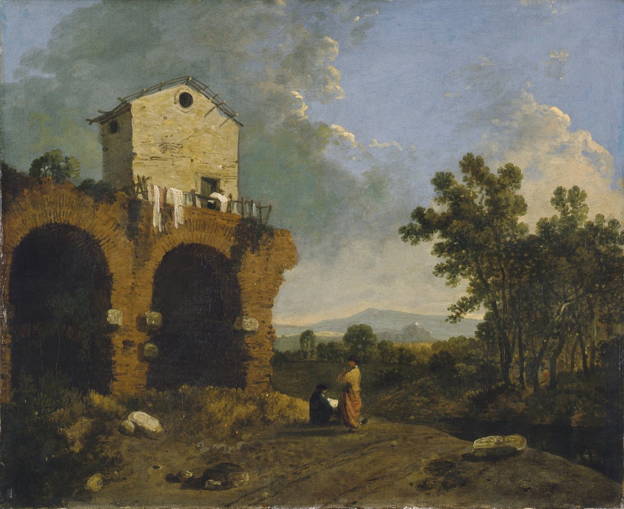 Hadrians Villa, bei Tivoli von Richard Wilson
