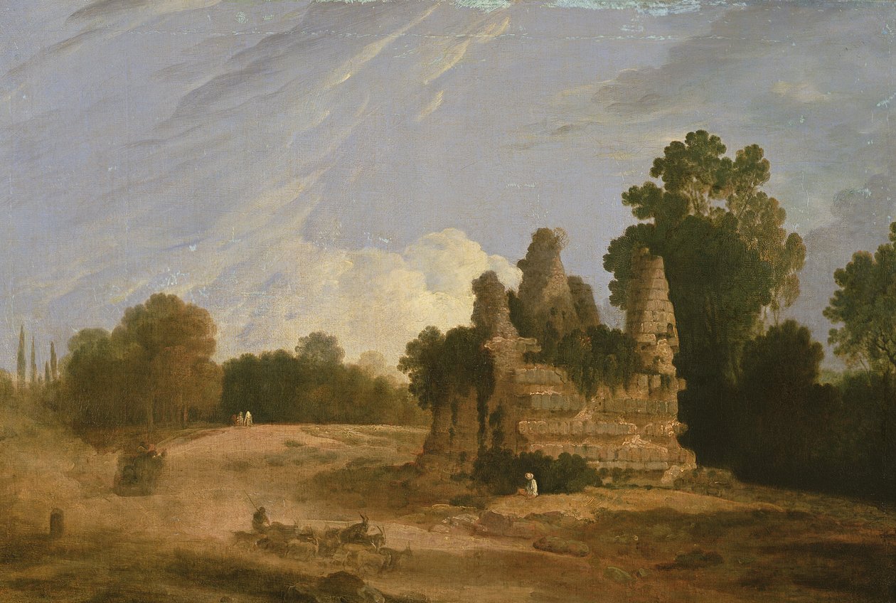 Das Grab der Horatier und Curiatier von Richard Wilson