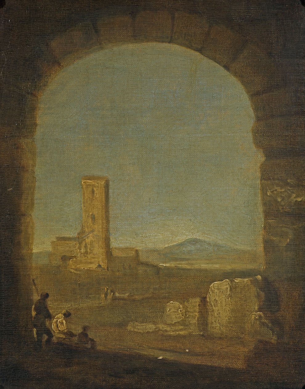 Torre del Fiscale, bei Rom, Italien, ca. 1775 von Richard Wilson
