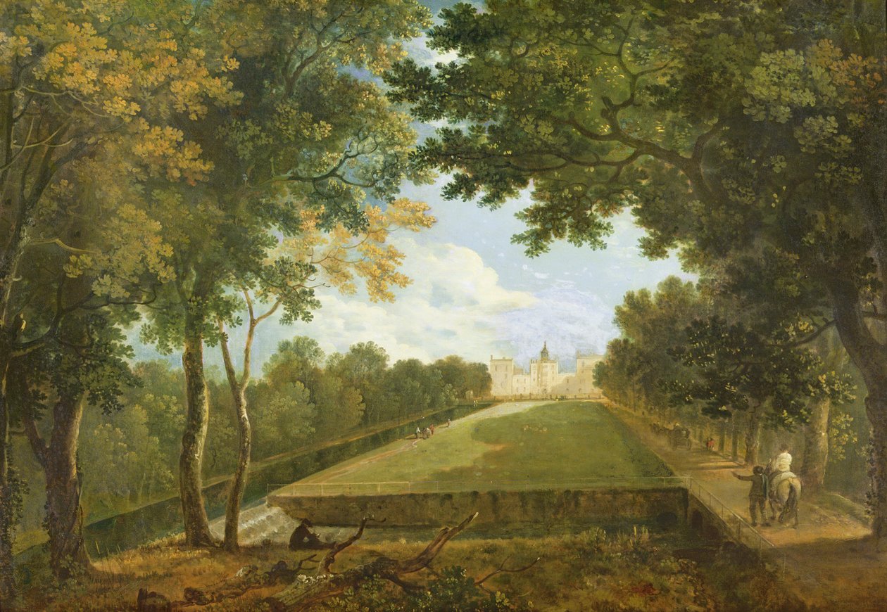 Wilton House, Ostansicht mit dem alten Eingang von Richard Wilson