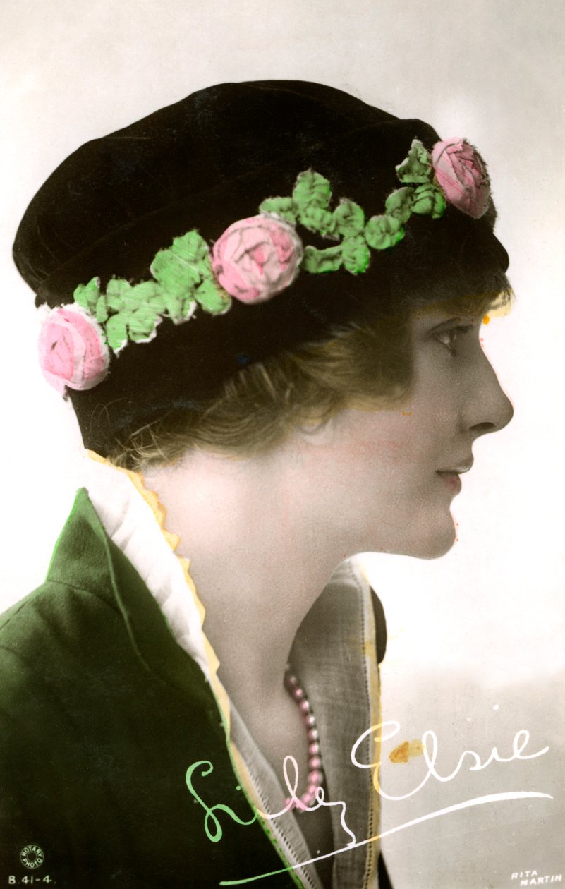 Lily Elsie, englische Schauspielerin von Rita Martin
