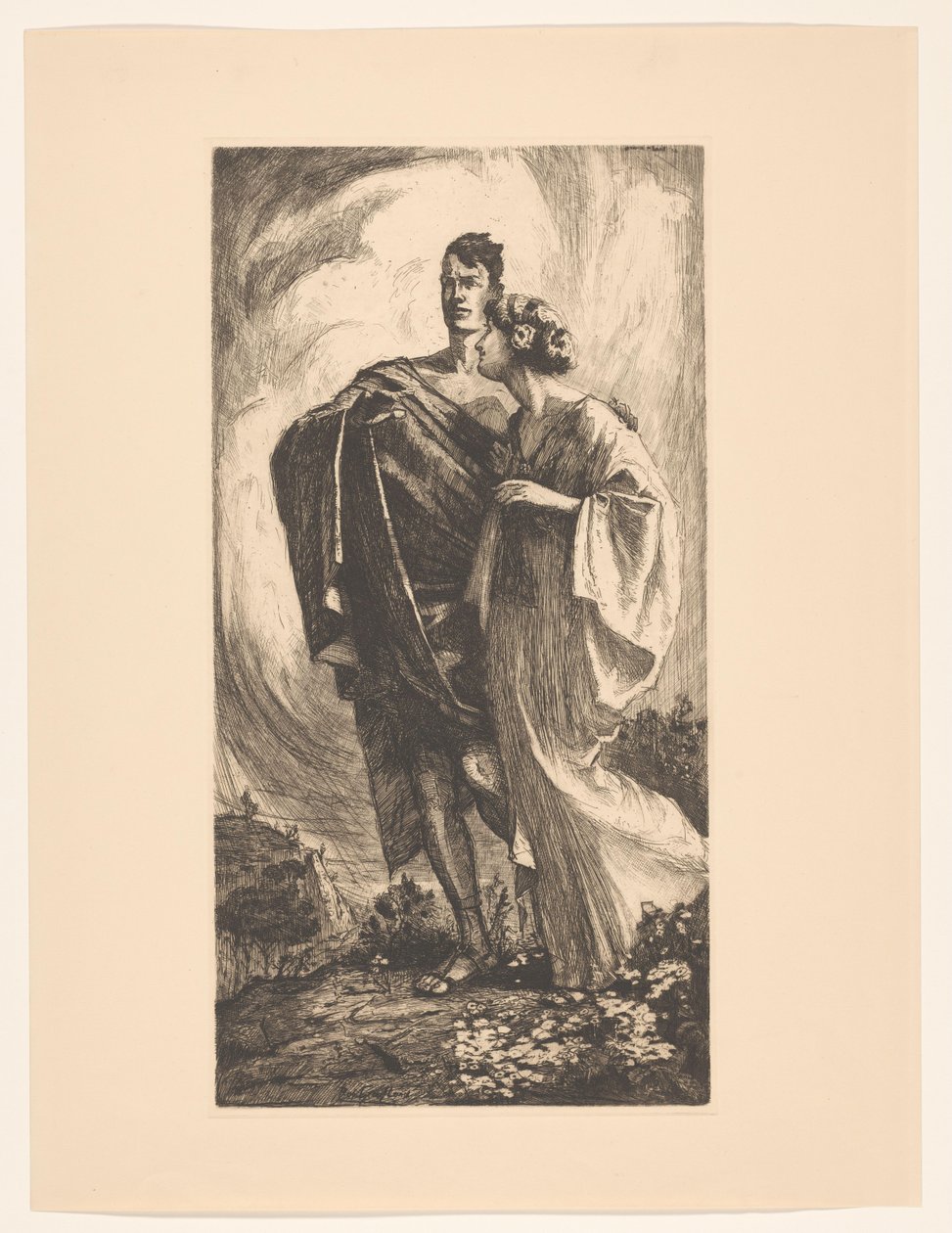 Gehender Mann und Frau von Rob Graafland