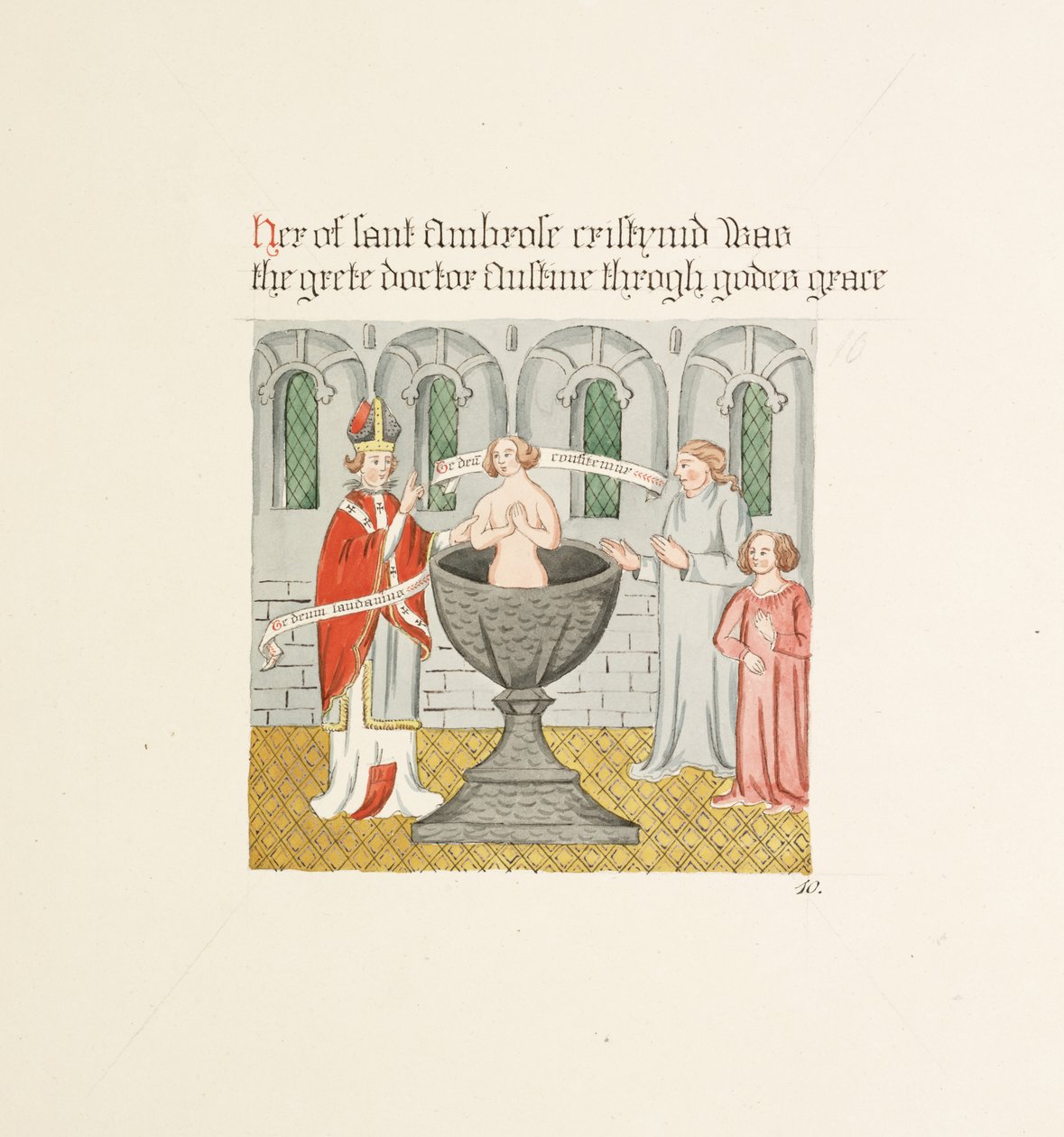 Die Altertümer der Kathedrale von Saint Mary, Carlisle, gezeichnet von Robert Carlile, 1795 von Robert Carlile