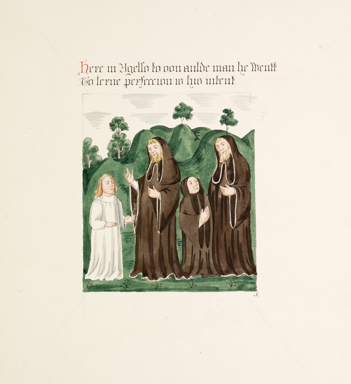 Ms. New Coll 380, f37r. Die Altertümer der Kathedrale von Saint Mary, Carlisle, gezeichnet von Robert Carlile, 1795 von Robert Carlile