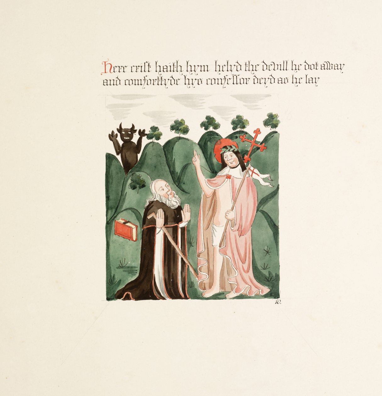 Ms. New Coll 380, f42r. Die Altertümer der Kathedrale St. Mary, Carlisle, gezeichnet von Robert Carlile, 1795 von Robert Carlile