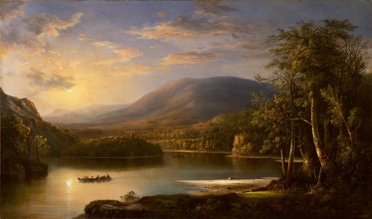 Ellens Insel, Loch Katrine, 1871 von Robert Scott Duncanson