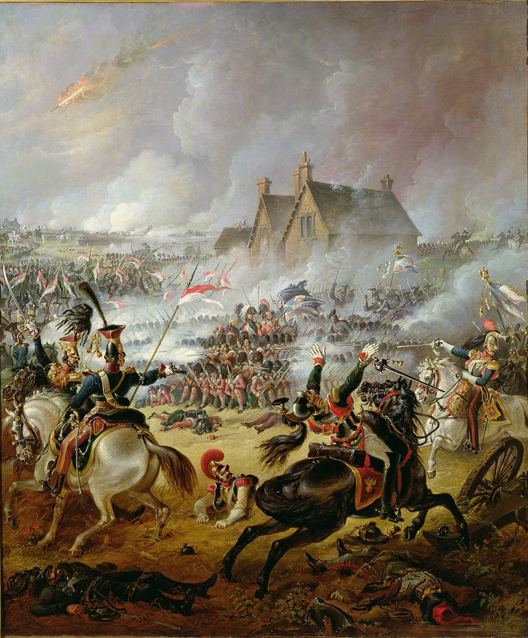 Die Schlacht von Waterloo von Robert Alexander Hillingford