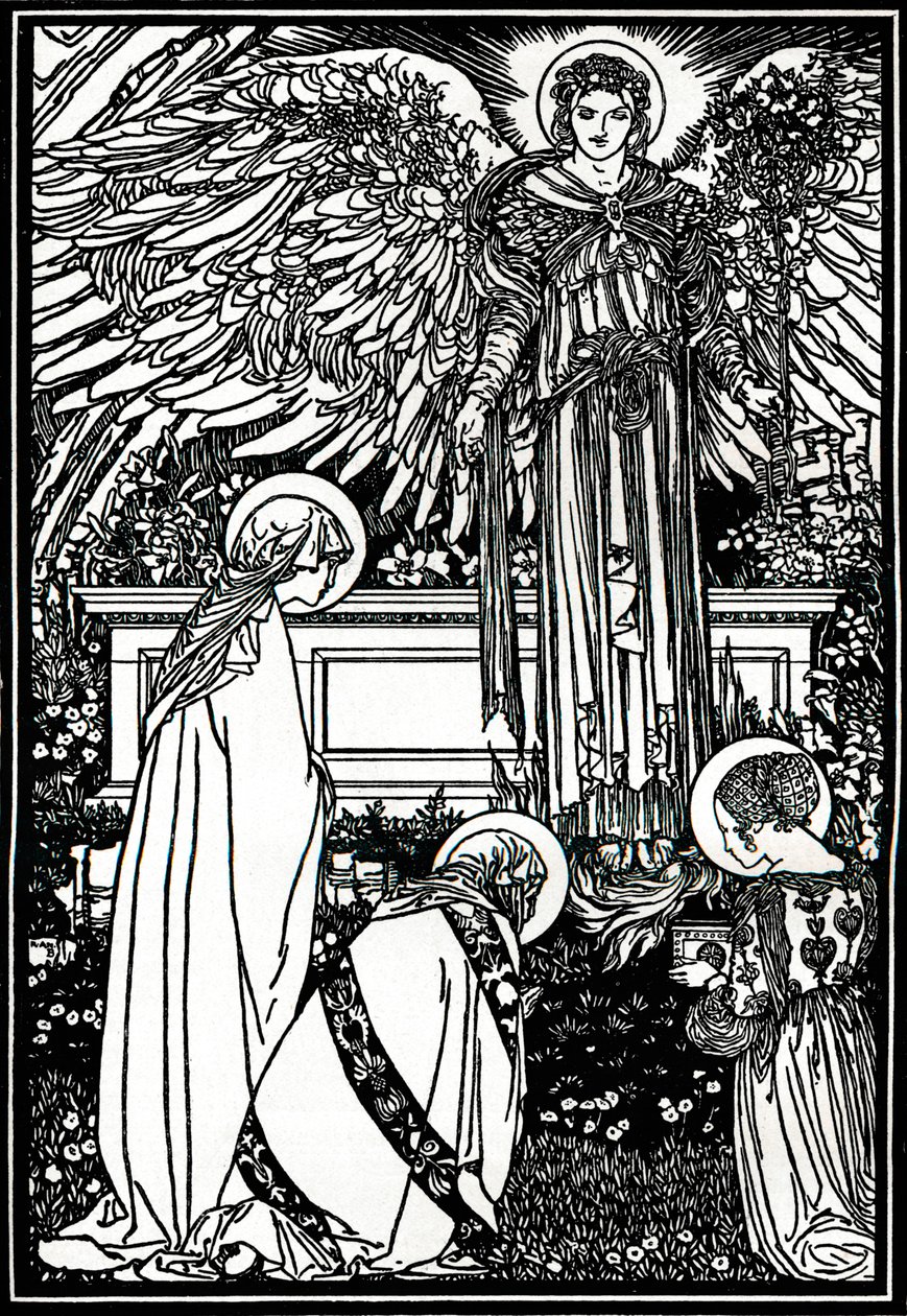 Illustration für das Altarbuch von Robert Anning Bell