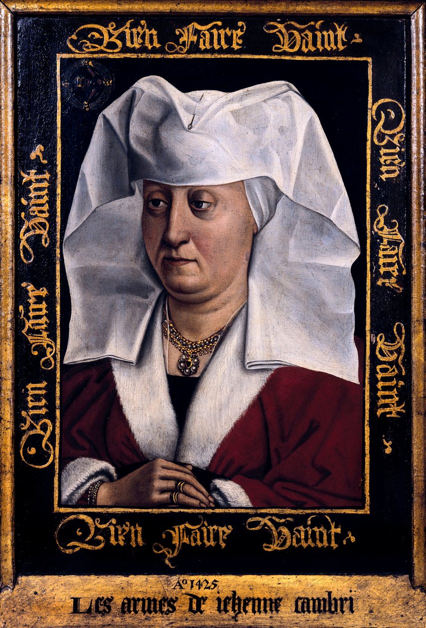 Porträt von Marie de Pacy von Robert Campin