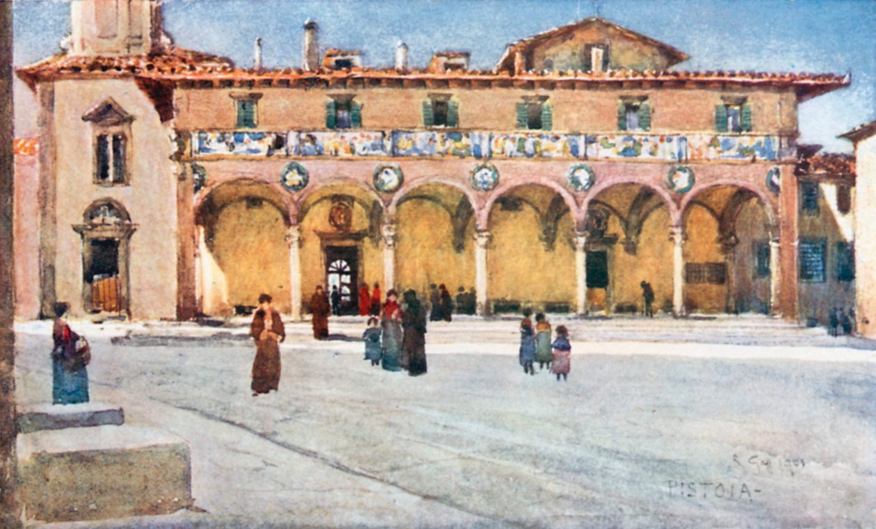 Krankenhaus "del Ceppo," Pistoia von Robert Charles Goff