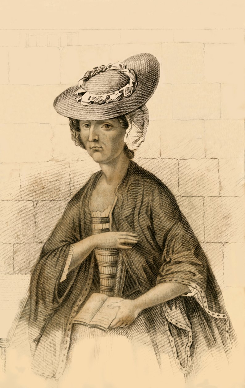 Elizabeth Brownrigg, hingerichtet wegen Grausamkeit und Mord, 1822 von Robert Cooper