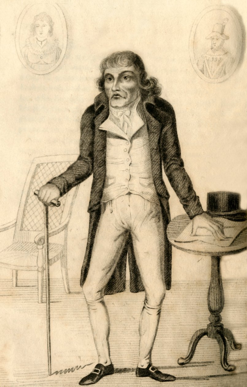 Thomas Laugher - allgemein bekannt als Old Tommy, 1821 von Robert Cooper