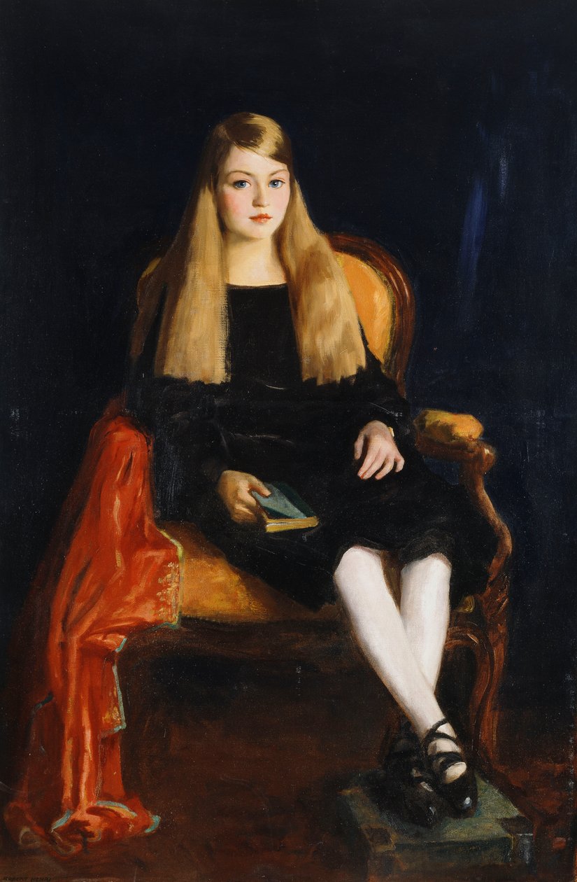 Porträt von Marcia Anne M. Tucker, 1926 von Robert Cozad Henri