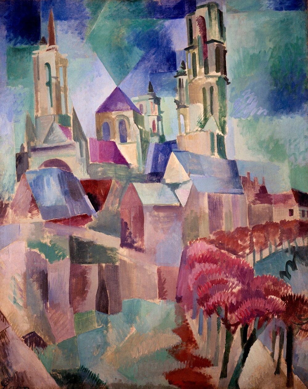 Les Tours de Laon von Robert Delaunay