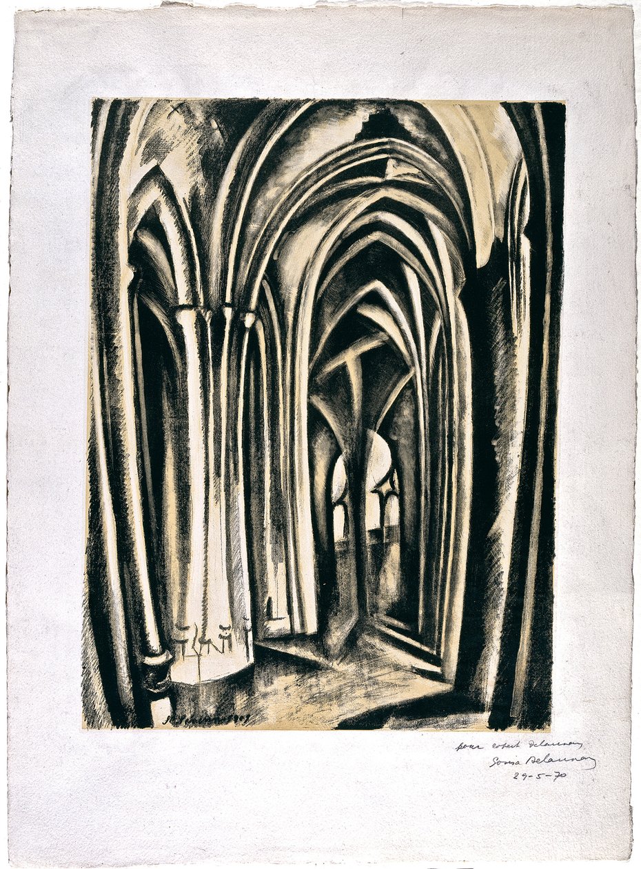 Saint Séverin von Robert Delaunay
