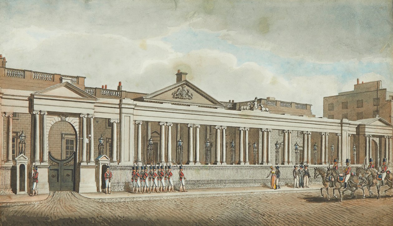 Carlton House, Pall Mall von Robert Dighton
