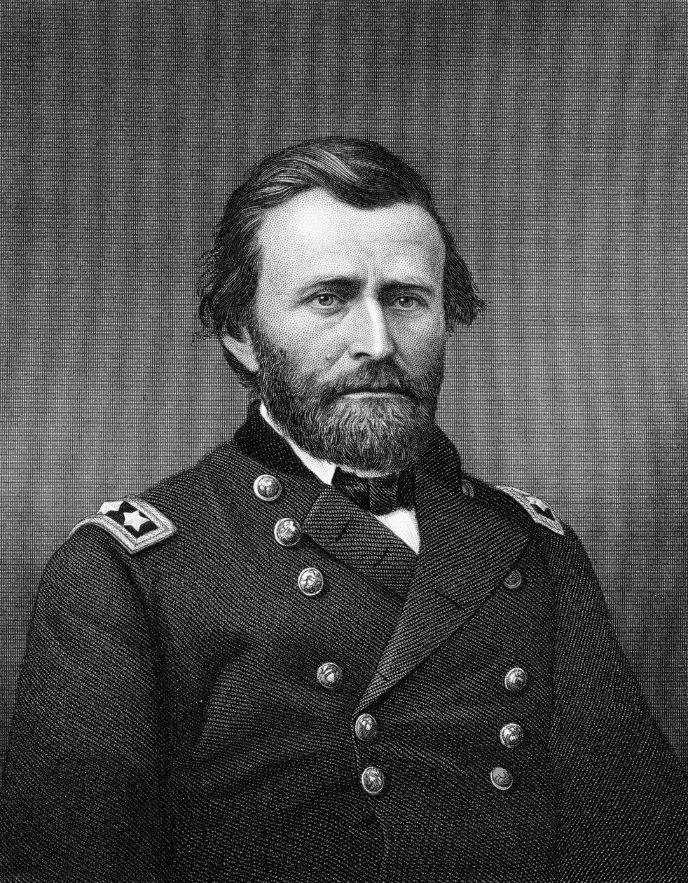 Ulysses S. Grant, amerikanischer General und 18. Präsident der Vereinigten Staaten, 19. Jahrhundert von Robert E Whitechurch