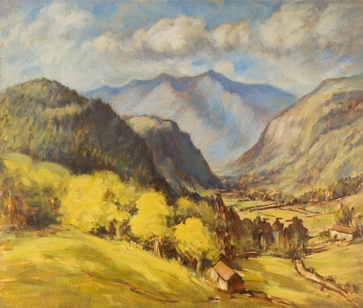 Tal-Landschaft von Robert Ernest McEune